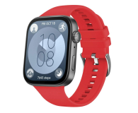 FIXED Silicone Strap do Huawei Watch FIT 3 red - 1341093 - zdjęcie 2